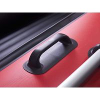 Лодка моторная килевая Kitt Boats 410 НДНД красно-черный